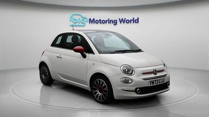Używany Fiat 500 Red 69 KM (50 kW) 2022 Biały Hatchback
