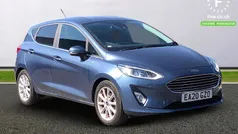 Blue Used 2020 Ford Fiesta Titanium Hatchback | £13,799 (Fair price)