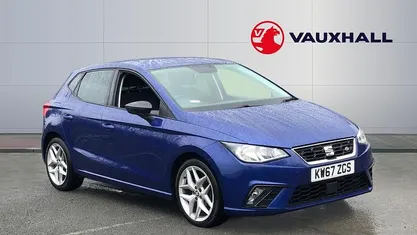 Blue Used 2018 Seat Ibiza FR Hatchback | £8,773 (Fair price)