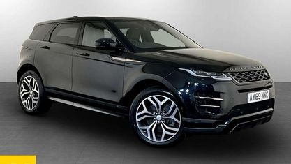Używany Land Rover Range Rover evoque HSE Dynamic 243 KM (178 kW) 2019 Czarny SUV