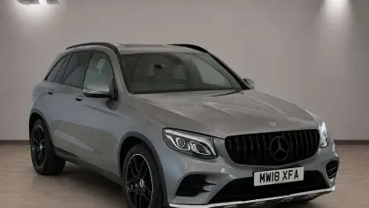 Used Mercedes GLC220 AMG line 170 HP (125 kW) 2018 Grey SUV