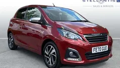 Red Used 2020 Peugeot 108 Collection Hatchback | £8,417 (Fair price)