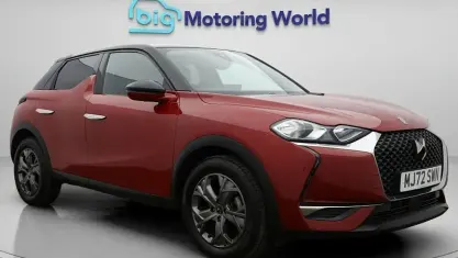 Used DS Automobiles DS3 Crossback Bastille 102 HP (75 kW) 2022 Red SUV