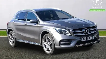 Usado Mercedes GLA220 Active 177 HP (130 kW) 2018 Cinzento SUV