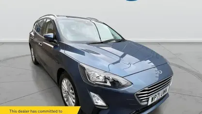 Used Ford Focus Titanium 125 HP (91 kW) 2021 Blue Estate