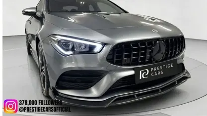 Used Mercedes CLA180 AMG line 136 HP (100 kW) 2022 Grey Coupe