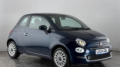 Blue Used 2024 Fiat 500 S Hatchback | £10,750 (Fair price)