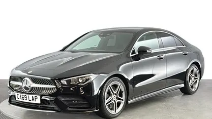 Used Mercedes CLA220 AMG Line Premium 190 HP (139 kW) 2019 Black Sedan