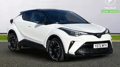 White/black Used 2022 Toyota C-HR Sport SUV | £20,099 (Fair price)