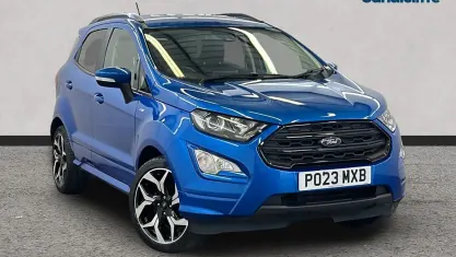 Used Ford Ecosport ST-Line 125 HP (91 kW) 2022 Blue SUV
