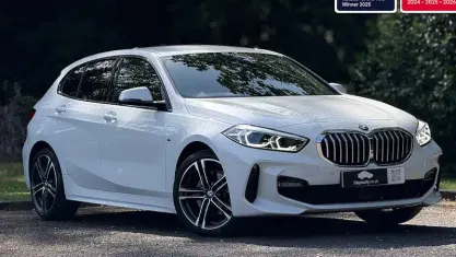 Used BMW 118 M Sport 136 HP (100 kW) 2024 White Hatchback