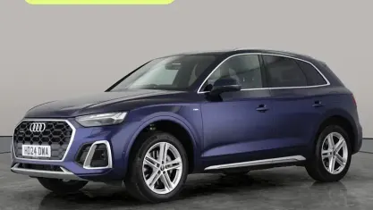 Used Audi Q5 S-Line 299 HP (219 kW) 2024 Blue SUV