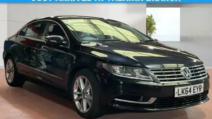 Used VW CC 140 HP (102 kW) 2014 Black Sedan