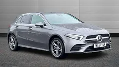 Mountain grey Used 2021 Mercedes A250 AMG line Hatchback | £20,995 (Fair price)