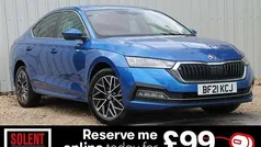 Blue Used 2021 Skoda Octavia SE L Hatchback | £11,990 (Fair price)