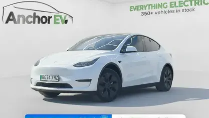 Used Tesla Model Y Long Range RWD 255 kW (347 HP) 2024 White SUV