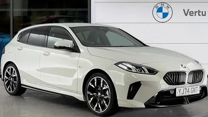 Used BMW 120 M Sport 168 HP (123 kW) 2024 White Hatchback