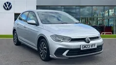 Silver Used 2023 VW Polo Life Hatchback | £16,750 (Fair price)