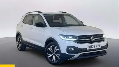 Używany VW T-Cross Black Edition 110 KM (80 kW) 2023 Biały SUV