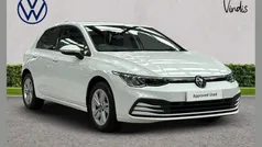 White Used 2021 VW Golf VIII Life Hatchback | £17,200 (Fair price)