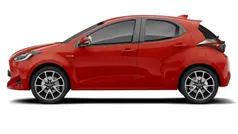 Red Used 2018 Toyota Yaris Hybrid Hatchback | £10,950 (Fair price)