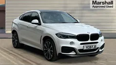 White Used 2019 BMW X6 M Sport SUV | £27,439 (Fair price)