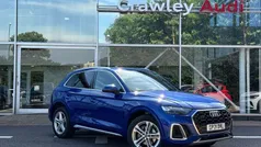 Blue Used 2021 Audi Q5 S-Line SUV | £30,390 (Fair price)