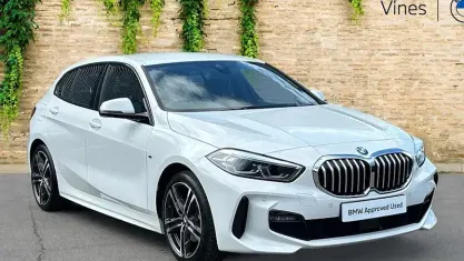 Used BMW 118 M Sport 136 HP (100 kW) 2024 White Hatchback