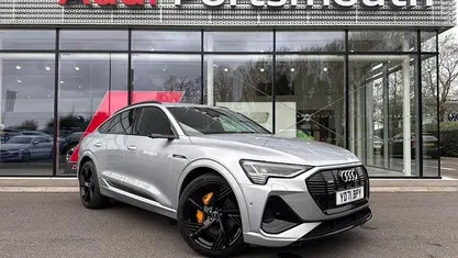 Used Audi e-tron Sportback Advanced 300 kW (408 HP) 2021 Silver SUV