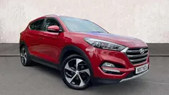 Red Used 2017 Hyundai Tucson Premium SUV | £12,730 (Fair price)