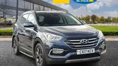 Blue Used 2017 Hyundai Santa Fe SUV | £16,990 (Fair price)