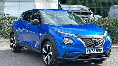 Blue Used 2022 Nissan Juke Tekna SUV | £17,740 (Fair price)