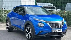 Blue Used 2022 Nissan Juke Tekna SUV | £17,740 (Fair price)