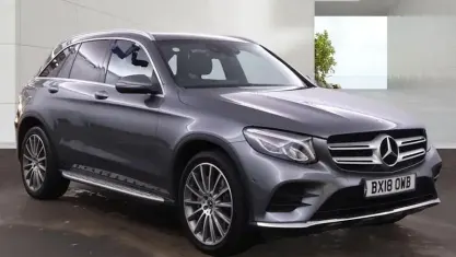 Used Mercedes GLC220 AMG line 170 HP (125 kW) 2018 Grey SUV