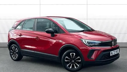 Used Vauxhall Crossland Design Edition 83 HP (61 kW) 2022 Red SUV