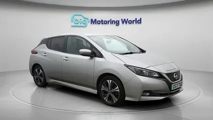 Used Nissan Leaf N-Connecta 110 kW (150 HP) 2021 Silver Hatchback