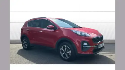 Used Kia Sportage 132 HP (97 kW) 2021 Red SUV
