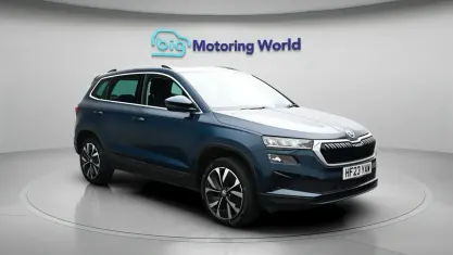 Used Skoda Karoq SE L 150 HP (110 kW) 2023 Blue SUV