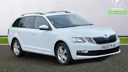 Used Skoda Octavia SE 150 HP (110 kW) 2018 White Estate