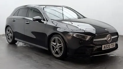 Black Used 2020 Mercedes A200 AMG line Hatchback | £15,650 (Fair price)