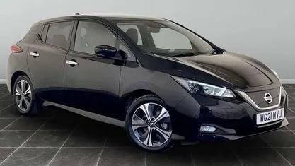 Black Used 2021 Nissan Leaf Hatchback | £8,795 (Fair price)