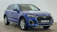 Blue Used 2024 Audi Q5 S-Line SUV | £38,490 (Fair price)