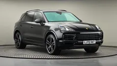 Black Used 2022 Porsche Cayenne Platinum Edition SUV | £60,500 (Fair price)