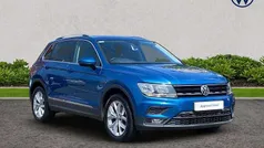 Blue Used 2019 VW Tiguan SE SUV | £14,500 (Fair price)