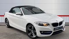 White Used 2017 BMW 218 Sport Line Cabriolet | £13,411 (Fair price)