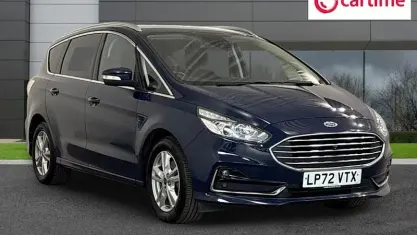 Used Ford S-MAX Titanium 190 HP (139 kW) 2022 Blue MPV