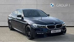 Black Used 2018 BMW 530e iPerformance Sedan | £16,995 (Fair price)