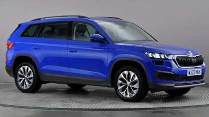 Used Skoda Kodiaq SE Drive 150 HP (110 kW) 2023 Blue SUV