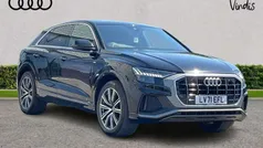 Black Used 2021 Audi Q8 S-Line SUV | £42,700 (Fair price)