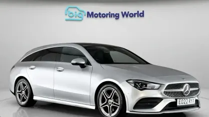Used Mercedes CLA180 AMG line 136 HP (100 kW) 2022 Silver Coupe
